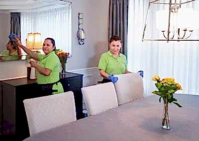 All living areas cleaned | Helping Hands Cleaning Services