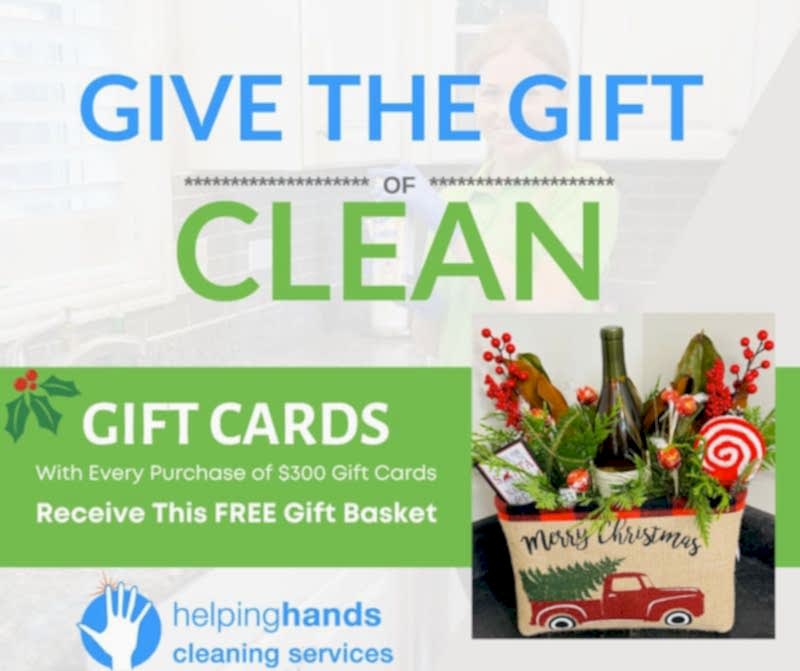 Helping Hands Cleaning Services gift card Helping Hands Cleaning Services gift card