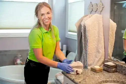 Helping Hands Cleaning Services offers one-time cleaning services for special occasions or just to help you catch up with chores.
